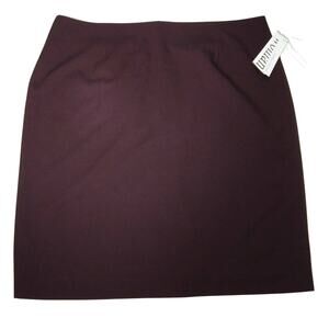 NEW Amanda + Chelsea Boudreaux Pencil Skirt Modern Fit Stretch Mini Sz 14W Lined